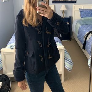 Navy Pea Coat - Great Condition